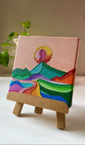 Where Colors Wander Mini Painting