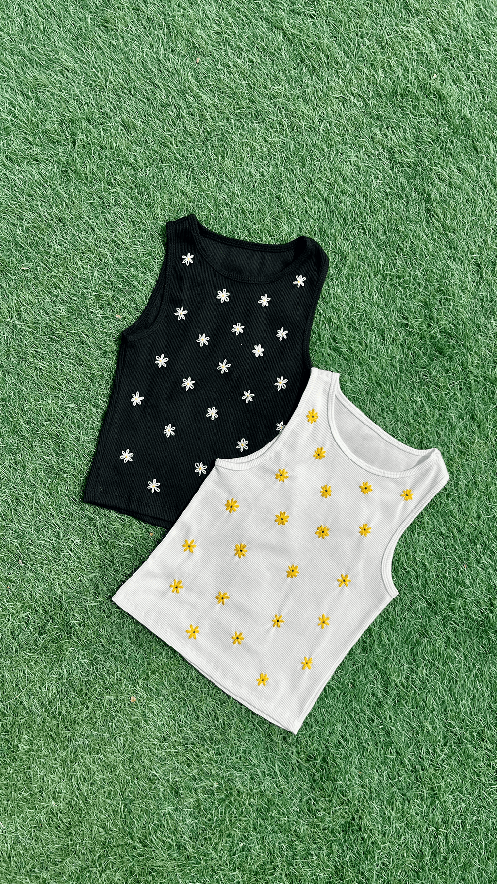 Embroidered Tank Top