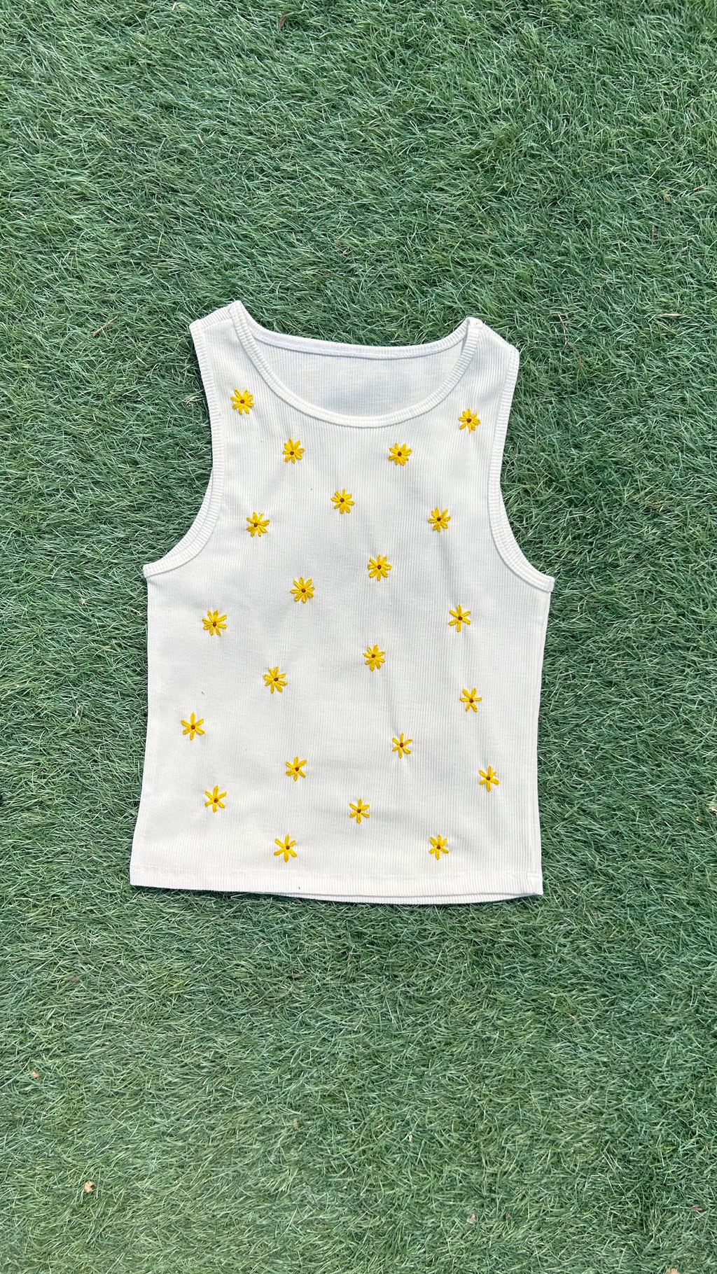 Embroidered Tank Top