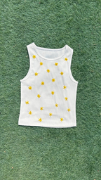 Embroidered Tank Top