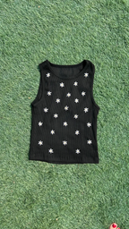 Embroidered Tank Top