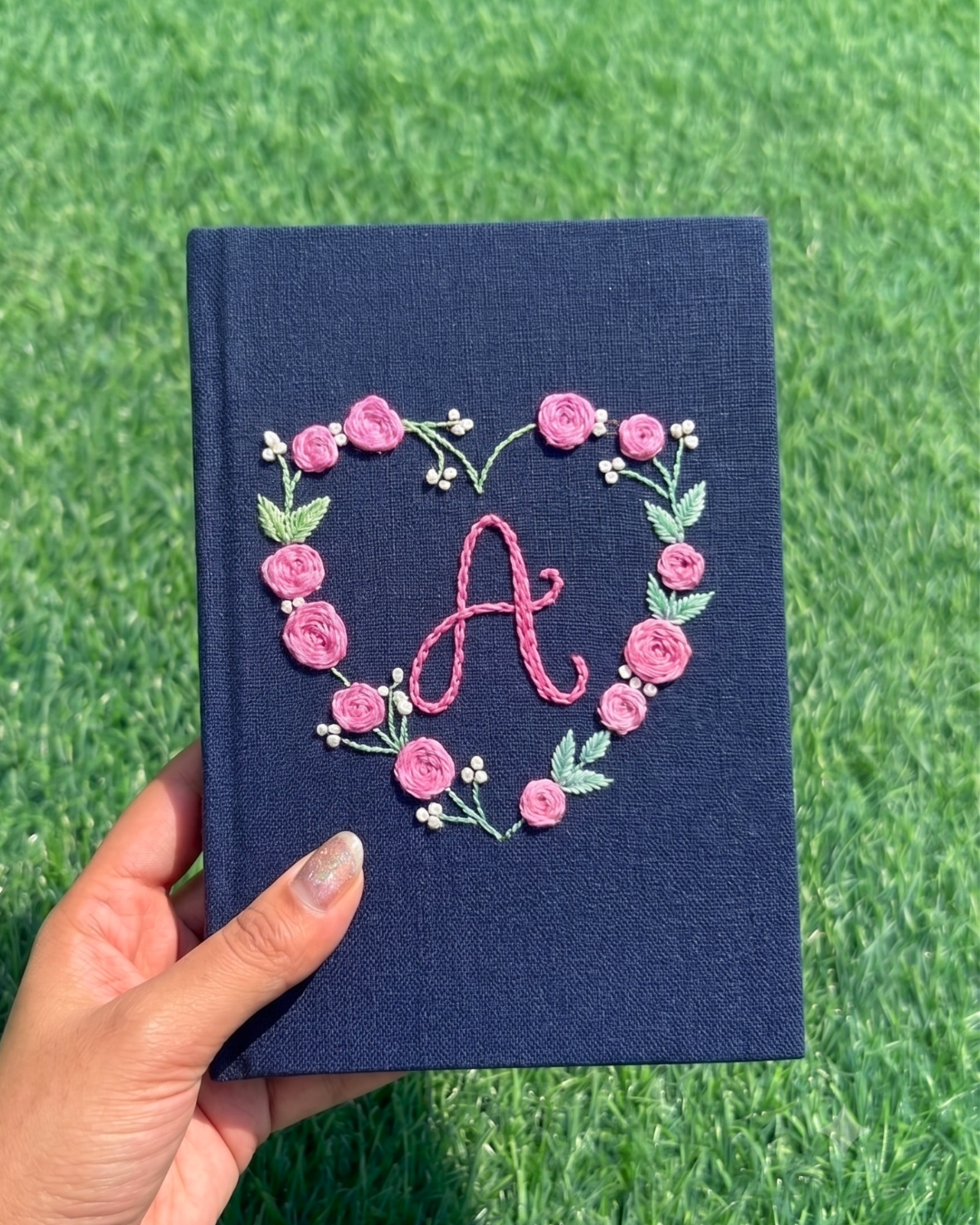 Wreath of Love Personalized Diary
