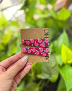 Blooming Rose Hair Clips