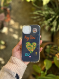 The Custom Keepsake  Embroidered Phone Cover